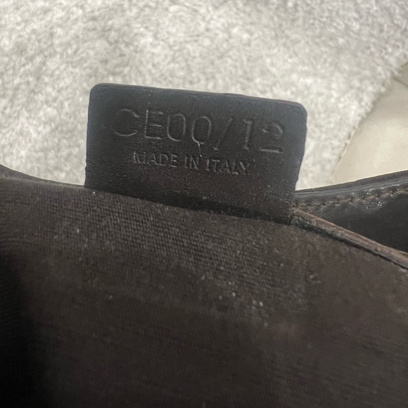 Celine Suede Leather C Logo Shoulder Bag - Picture 16 of 16